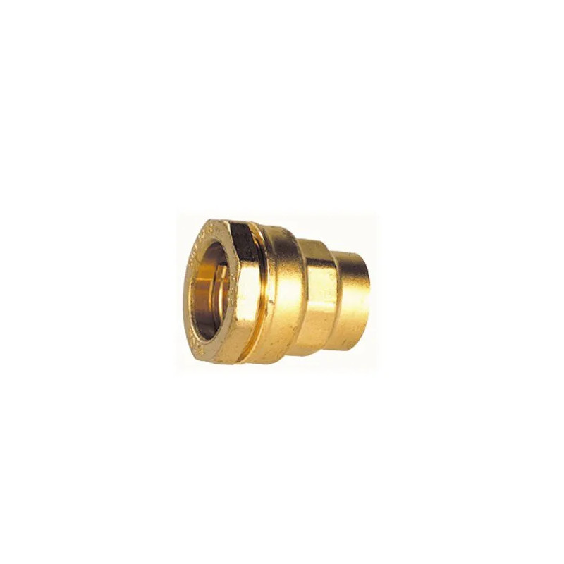 Reduced female straight connector 25x1/2 - 15X21