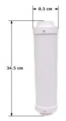 Silencer for central vacuum unit