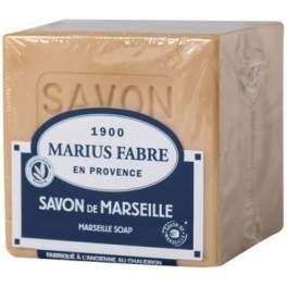 Savon de marseille blanc filme ohne Palmöl 400g - MARIUS FABRE - Référence fabricant : 544800