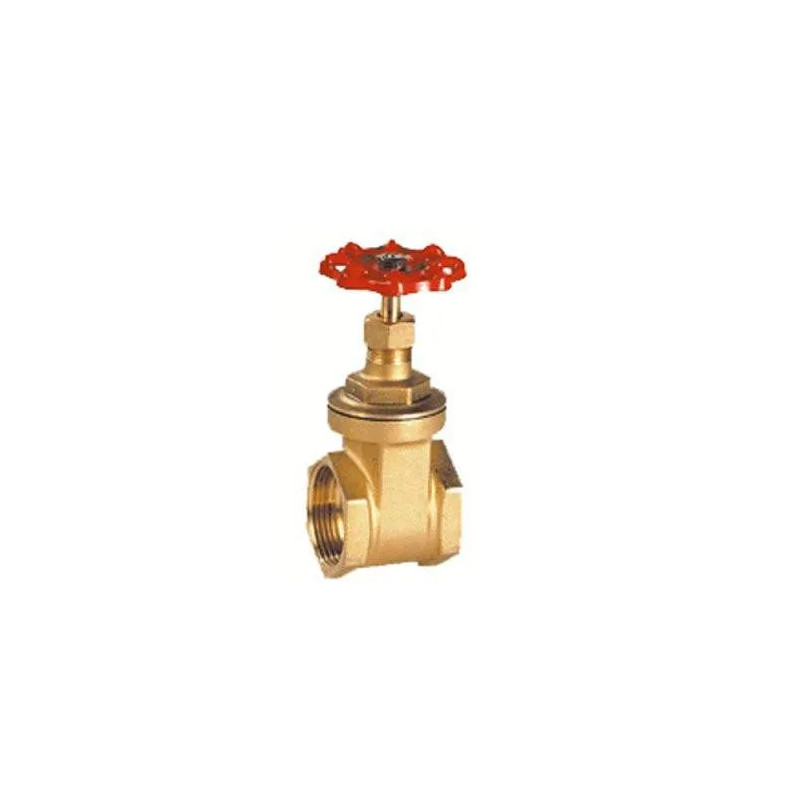 Gate valve PN16, brass body, 12X17