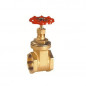 Gate valve PN16, brass body, 12X17