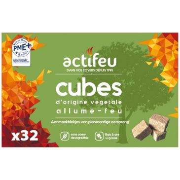 Cera vegetale attiva per fuochi d'artificio 32 cubetti