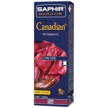 Schuhcreme Canadian tube 75ml schwarz Saphir