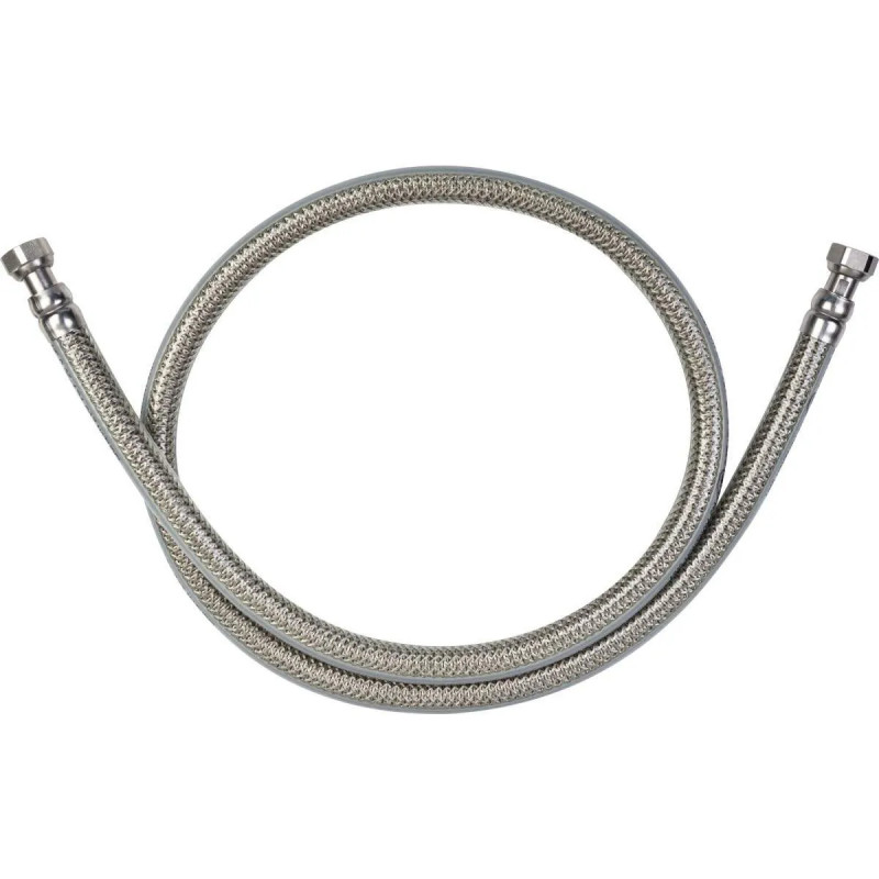 Flexible inox pour gaz naturel, durée illimitée, longueur 1m