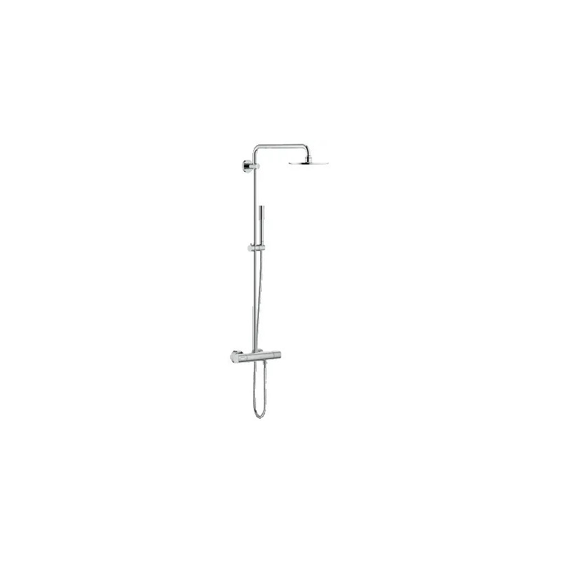 Combined shower column + Rainshower thermostatic mixer System