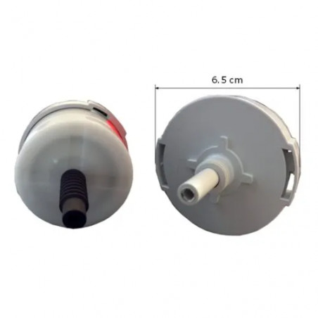 Pneumatic control mechanism: total flow