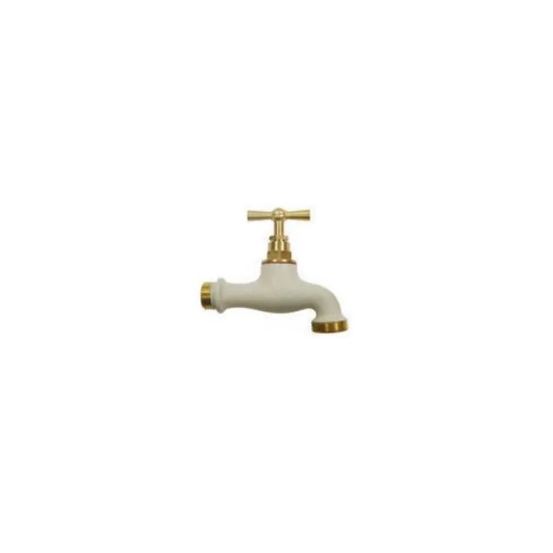 Two-tone stone tone watering tap, 15x21/20x27