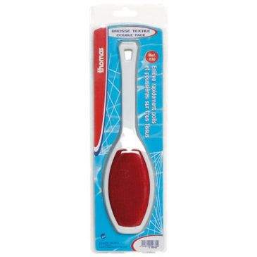 Brosse velours double face