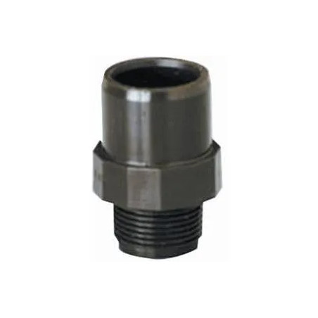 PVC HTA male threaded end with stainless steel reinforcement 20/25 X 15*21