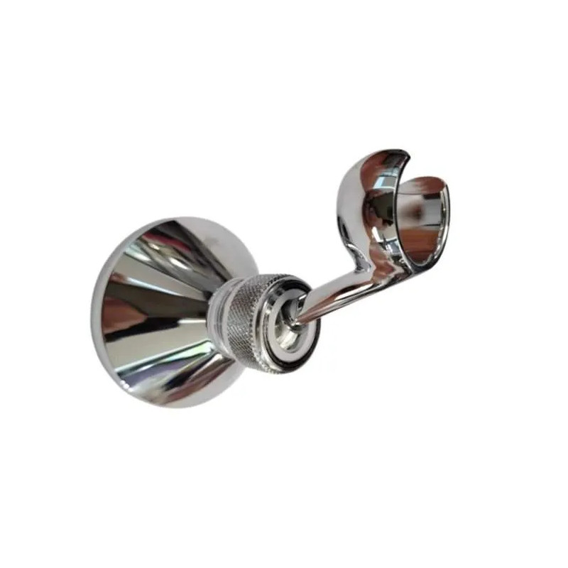 Wall bracket: Chrome plated brass, adjustable