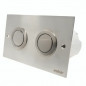 Pushbuttons with matte chrome plate Valsir