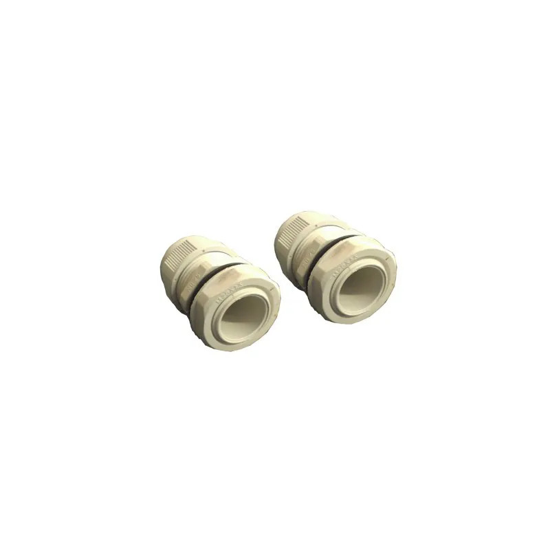 Cable gland: D.25mm (2 pieces)