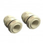 Cable gland: D.25mm (2 pieces)