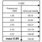 Freezer tap MERRILL C1000, 20x27, 60cm underground