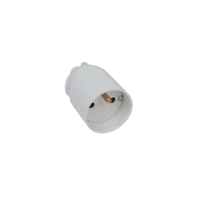 Socket with white clips