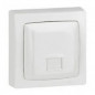 Digital/Internet socket for 12.5 mm mouldings