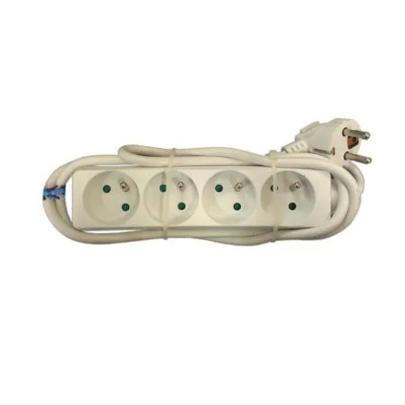 block-4-socket-white