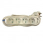 4-socket block white