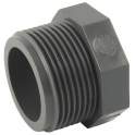 Male pvc pressure plug 15x21 (1/2").