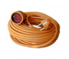 Cable de extensión 25M 3G 1.5 2P + T 16A Naranja