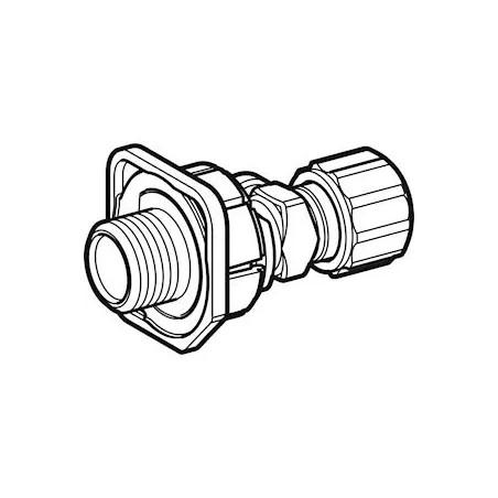 Water inlet with shut-off valve