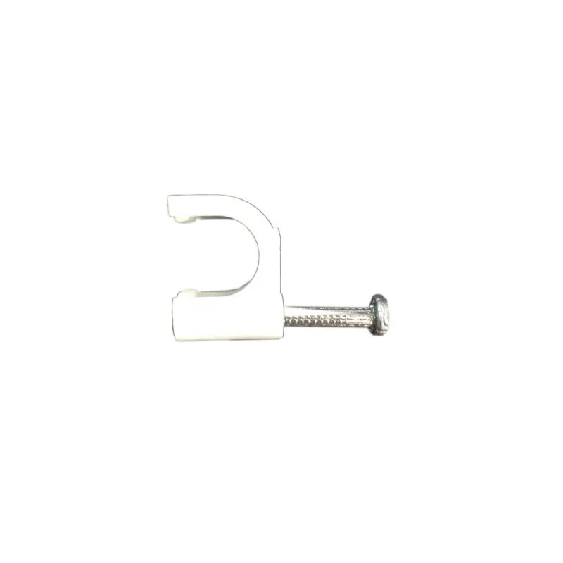 Cavo tondo jumper bianco: 10 mm (100 pezzi)