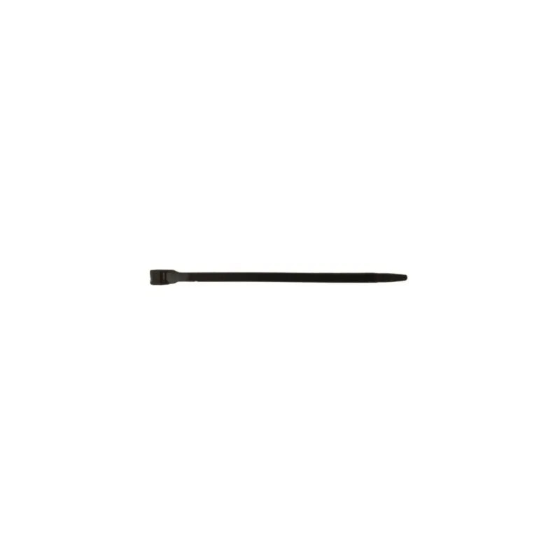 Schwarzes Rilsan: 6 X 180 mm (50 Stück)