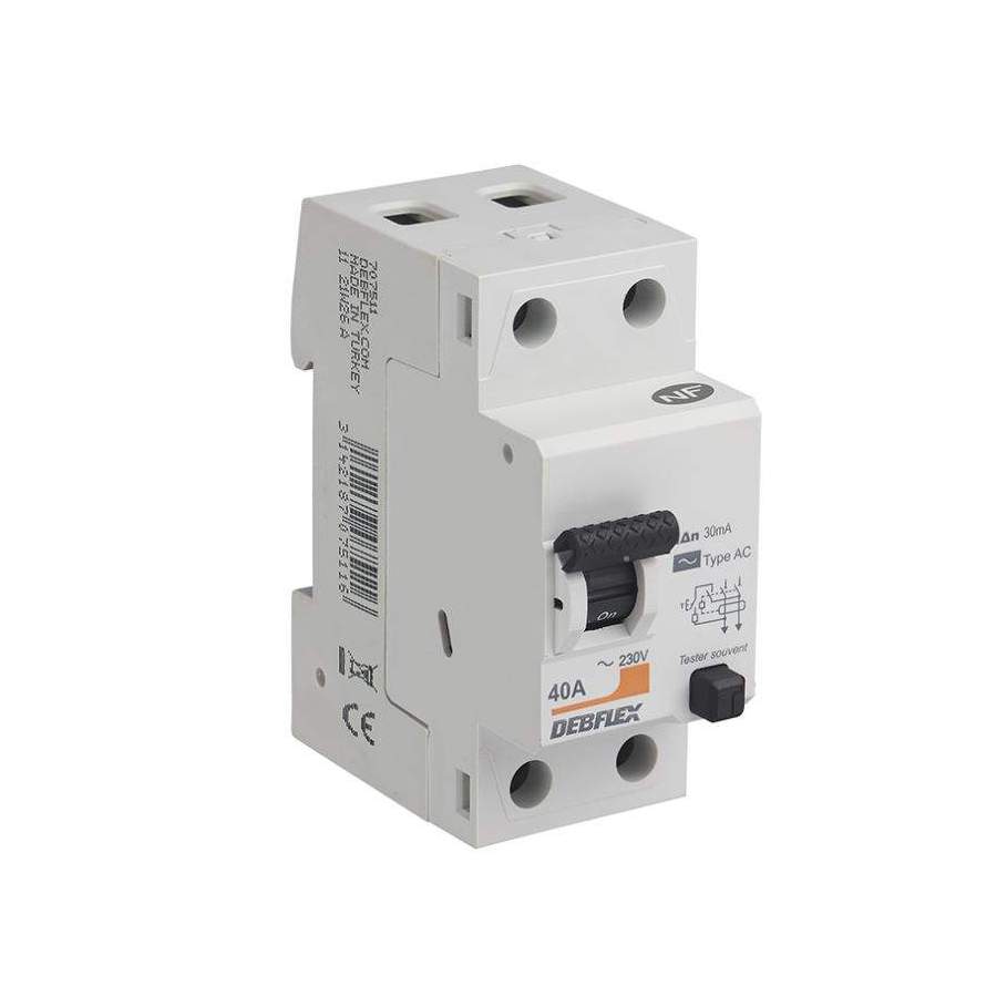 Interruptor Diferencial 2P 40A 30mA TIPO AC