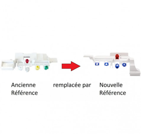 Platine de commande WC pour réservoir encastré EUROFUTURA 600 et 620 