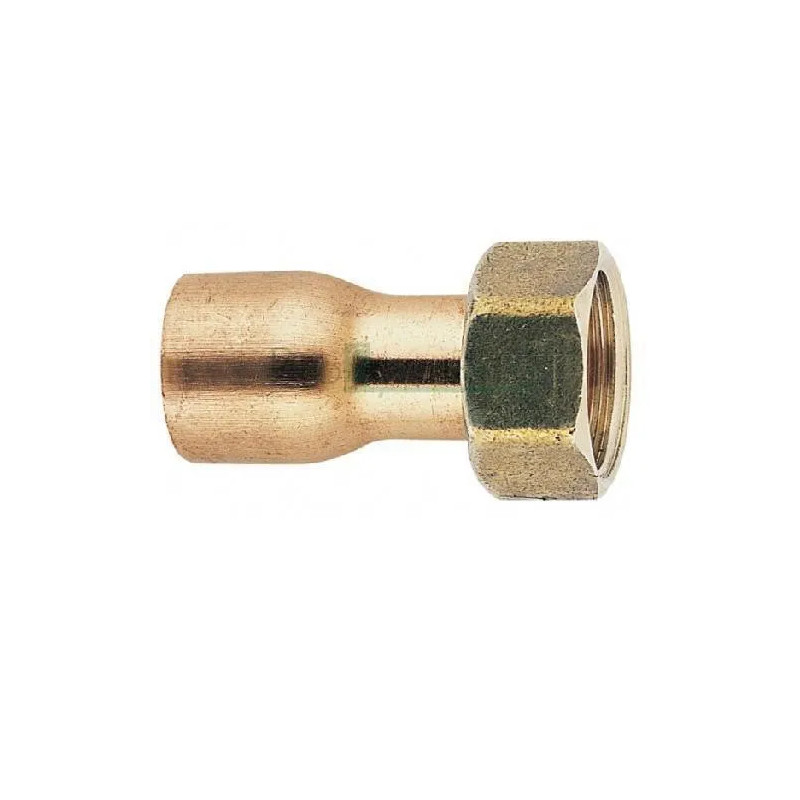 2-piece fitting with copper socket 15X21/10