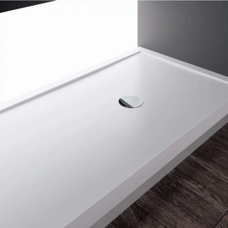 Plato de ducha blanco Olympic Plus: 180X75 cm