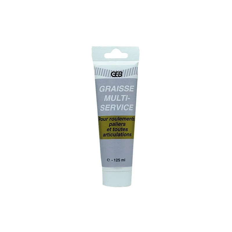 Graisse multi services pour roulement, paliers, tube de 125 ml