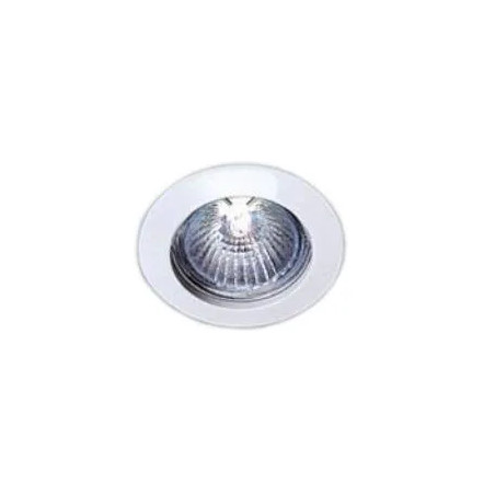 Alufix recessed spotlight + transformer D.50 White 50W electronic