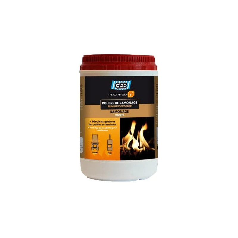 Propfeu chemical chimney sweepingpowder : 900 g jar