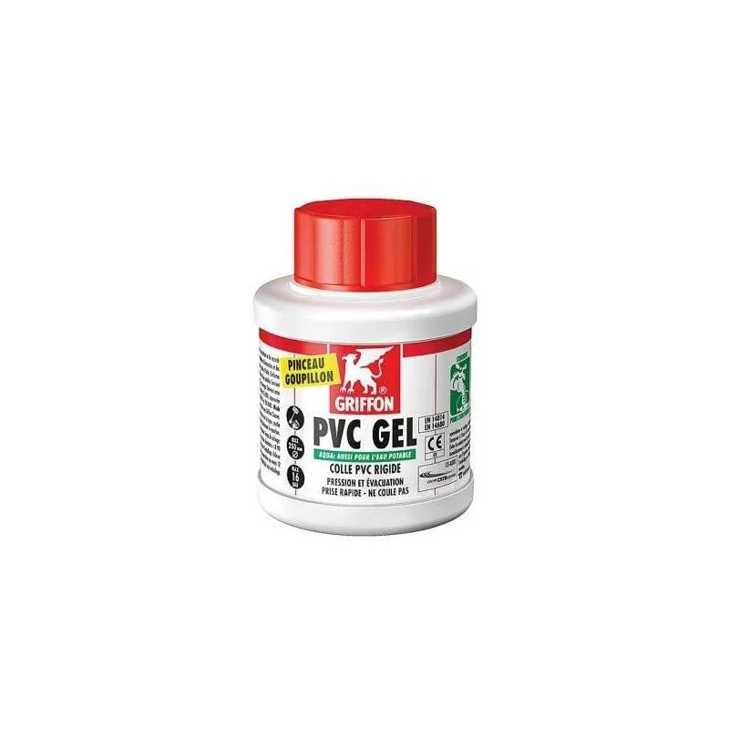 Pegamento para PVC: tarro de 250 ml