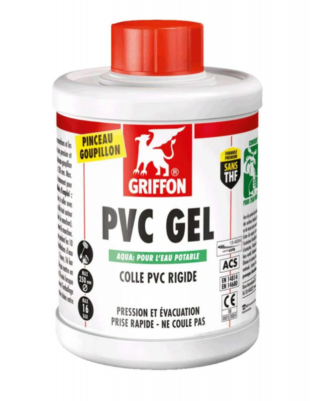 PVC glue: 1 litre pot