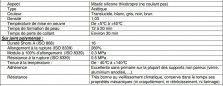 Gebsicone G1 translucide Mastic silicone d'étanchéité