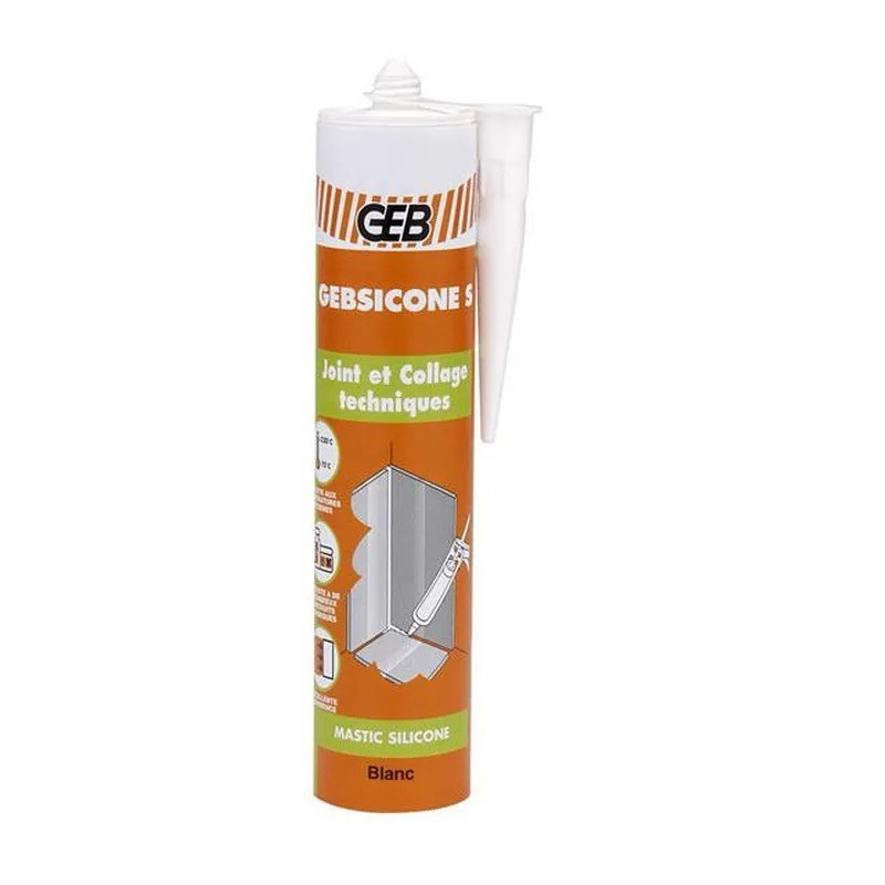 Gebsicone S translucent : Silicone sealant