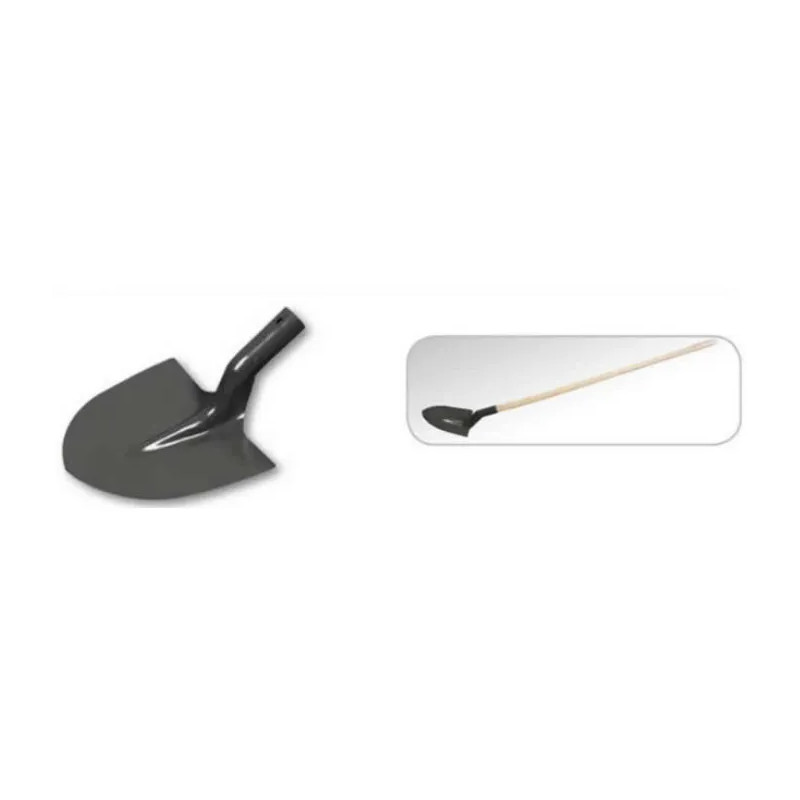 Gooseneck round shovel 27 cm