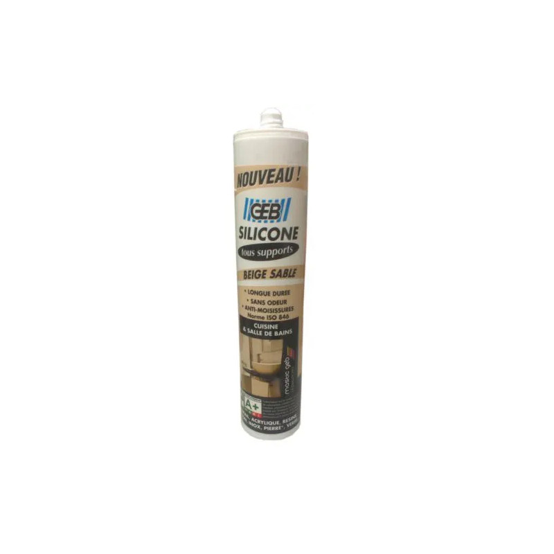 Gebsicone W2 : 280 ml cartridge, beige sand