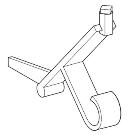 Palanca de Grohe para el tanque 37049