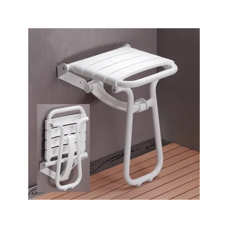 Asiento plegable de pared de ducha-140-kg