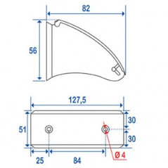 Economical roll paper dispenser