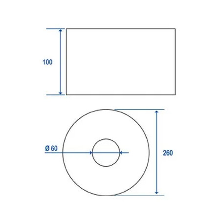 Toilet paper roll for Mini-Giant