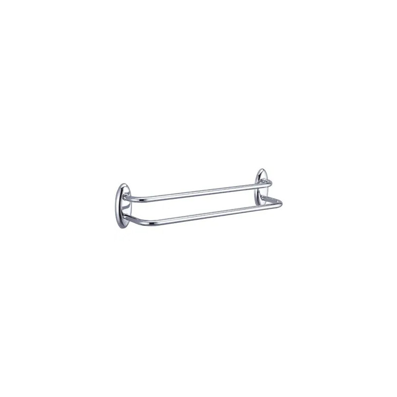 Fixed towel rail: 2 bars strong series 400 mm