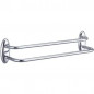 Fixed towel rail: 2 bars strong series 400 mm