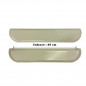 Duroflux white thermoset washbasin shelf