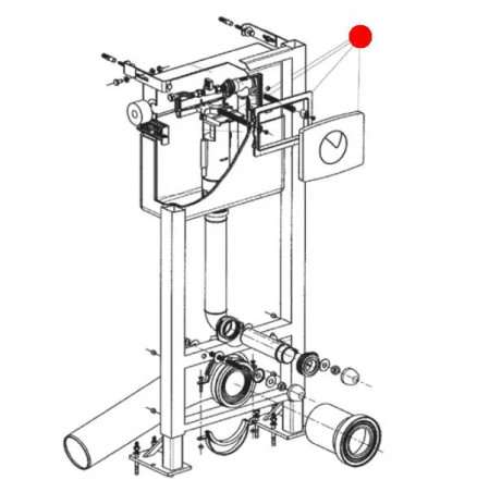 Control plate white drop 380