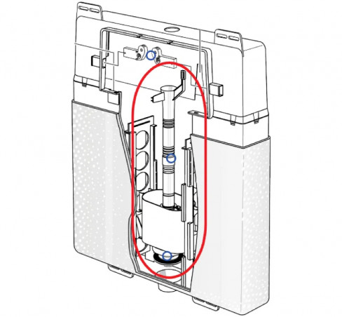 Komplette Schwab-Glocke für Tank 190.000 und 192.0400