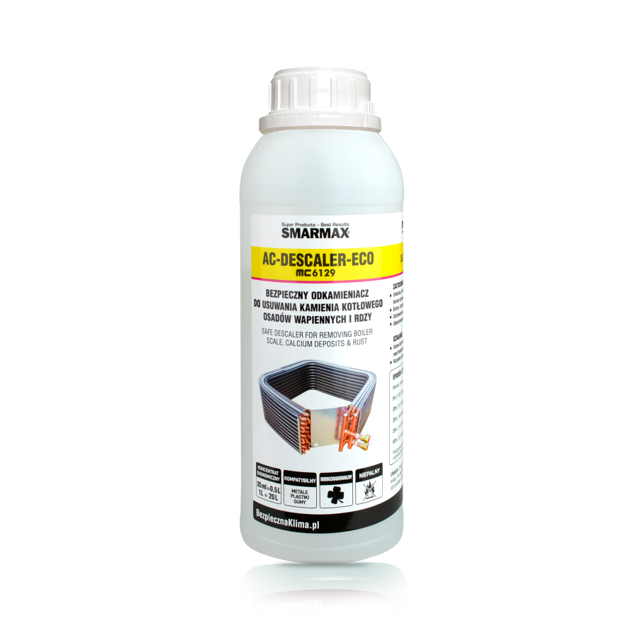 Descalcificador para unidad exterior AC descaler eco, lata 750ml. 